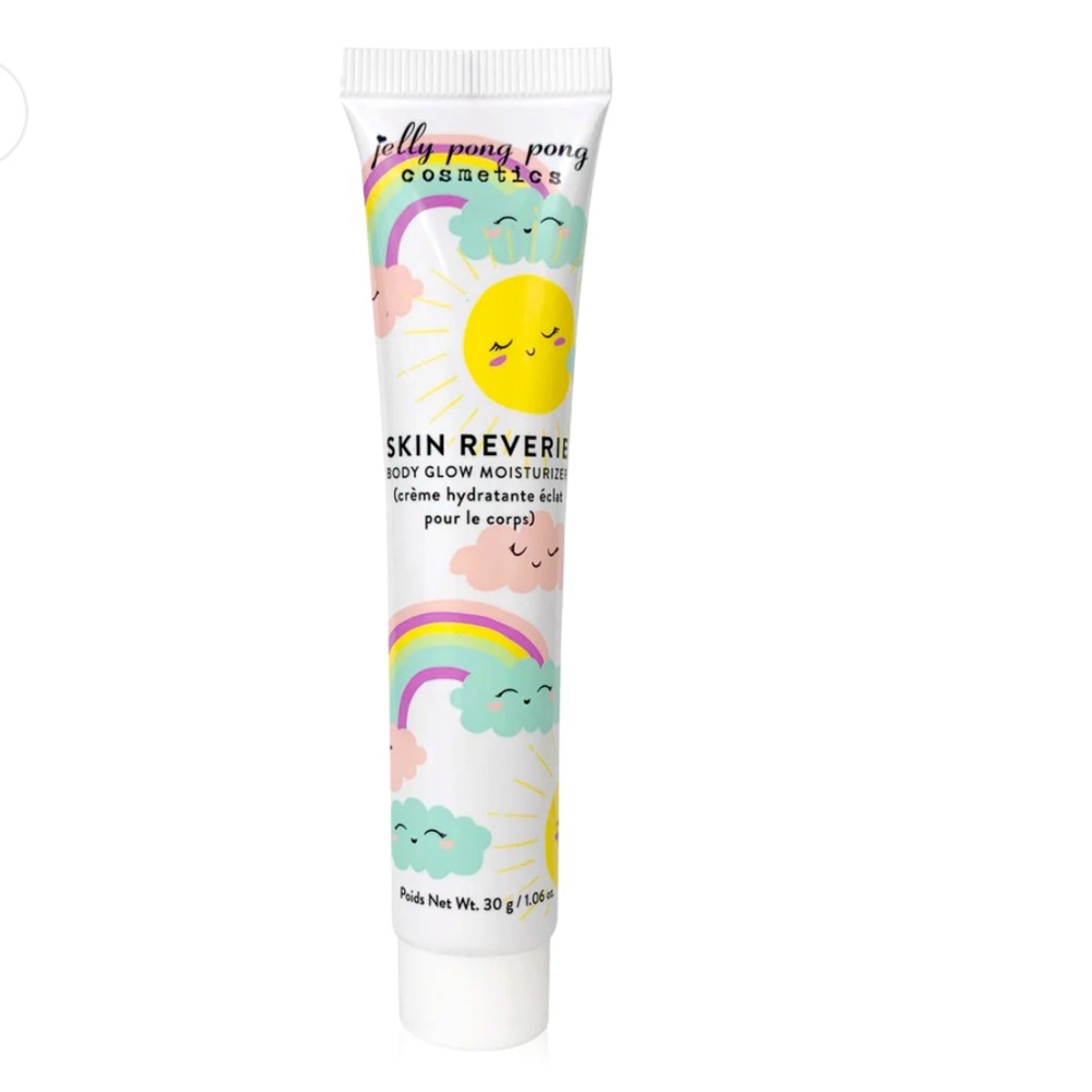 jelly pong pong cosmetics
SKIN REVERIE
BODY GLOW MOISTURIZER, NEW/SEALED 1.06 oz